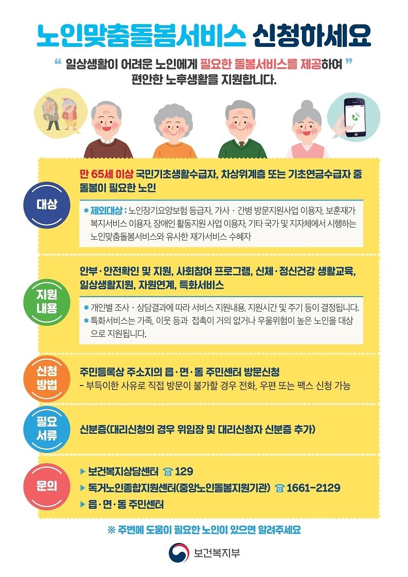 [붙임]_노인맞춤돌봄서비스_홍보자료(전단지).pdf_page_1.jpg 이미지
